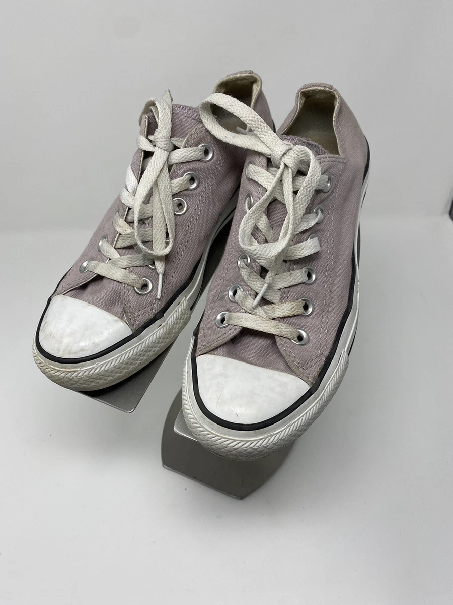 Licuar Imperialismo instructor Converse All Star Womens Lo Top Purple Lilac Sneakers Color Accents Mens 5  Wo 7 | eBay