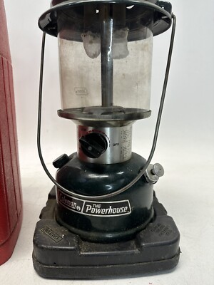Vintage Green Coleman Lantern Model 290A700 The Powerhouse with
