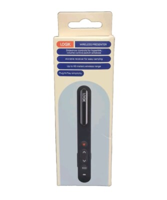 LOGIK - Wireless Laser Presenter - SCHWARZ - LPRES23        