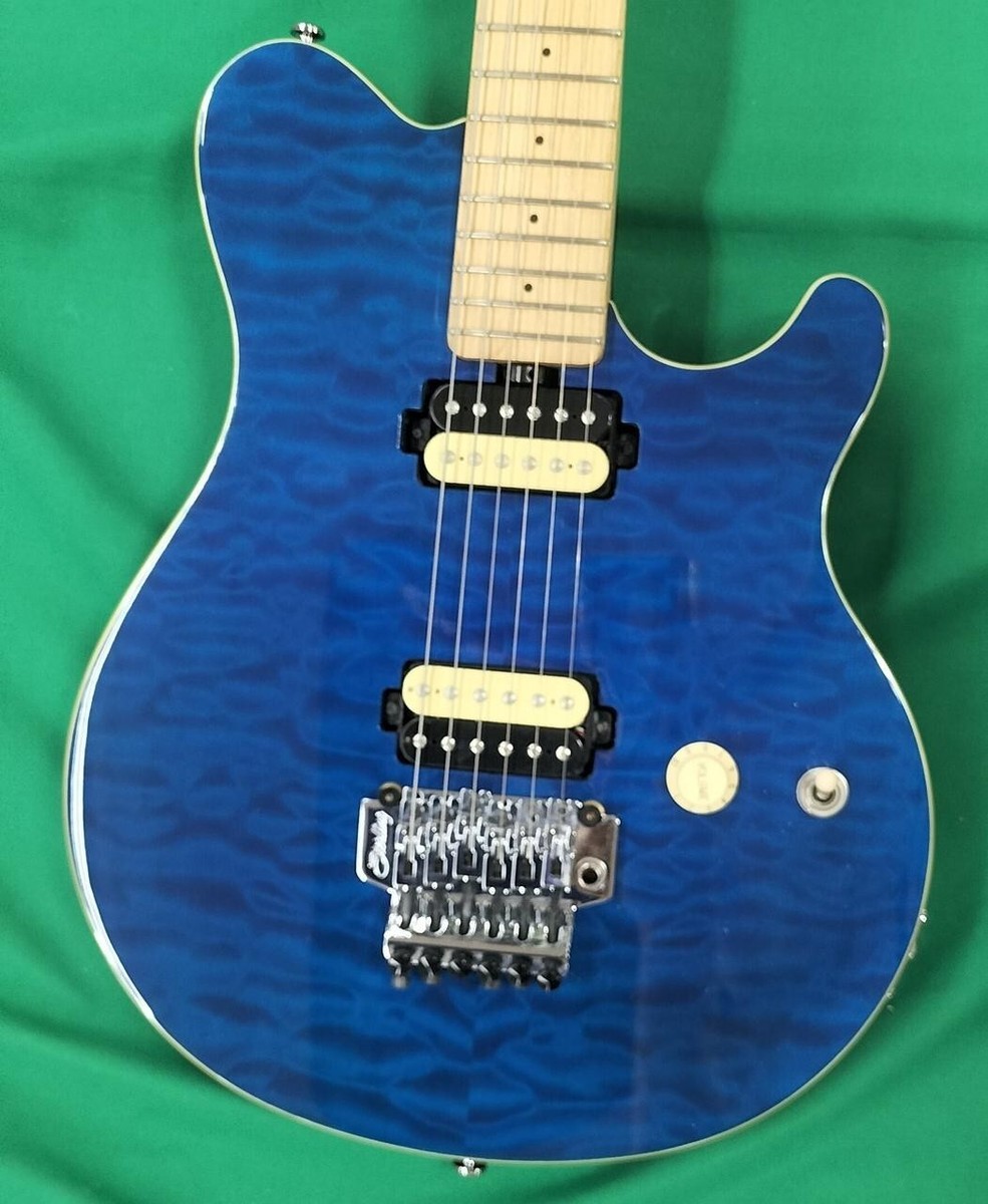 ギター Sterling by music man AX40 blue Electric Guitar USED Sterling by MUSIC MAN AX40 Blue