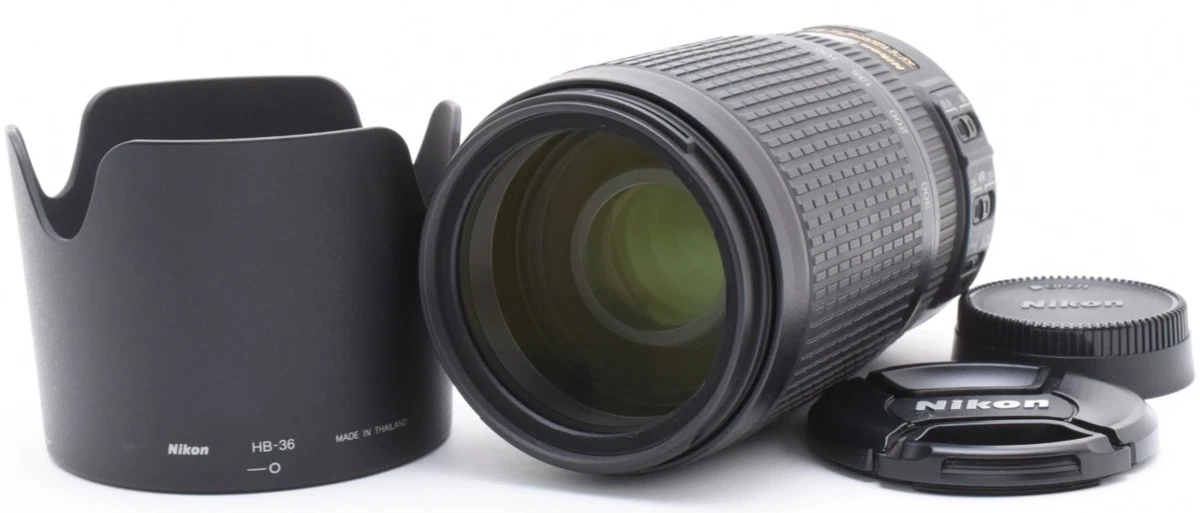 レンズ(ズーム) NikonAF-S VRZoom70-300mm f/4.5-5.6GIF-ED Nikon NIKKOR AF-S VR Zoom 70-300mm f/4.5-5.6 G IF-ED w/ Box [Near