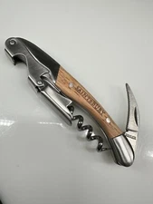 SAINTSBURY WINERY Quality Wood Waiters Corkscrew Wine Opener