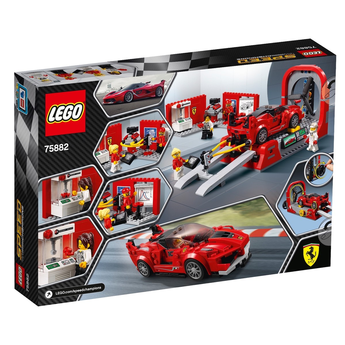 Ferrariピンバッジ LEGO® Speed Champions 75882 Ferrari FXX K