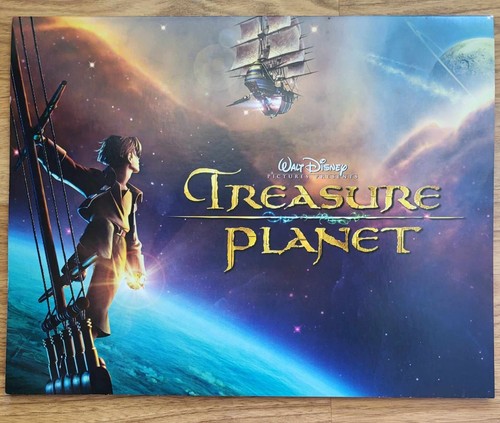 Disney Treasure Planet Lithographs Set of 4 w/ Portfolio Exclusive 11"x14" 2002 - 第 1/3 張圖片