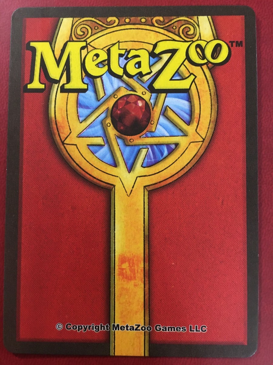 METAZOO TCG: 1ST. EDITION THE SPOOKSTER 119/159 CRYPTID NATION