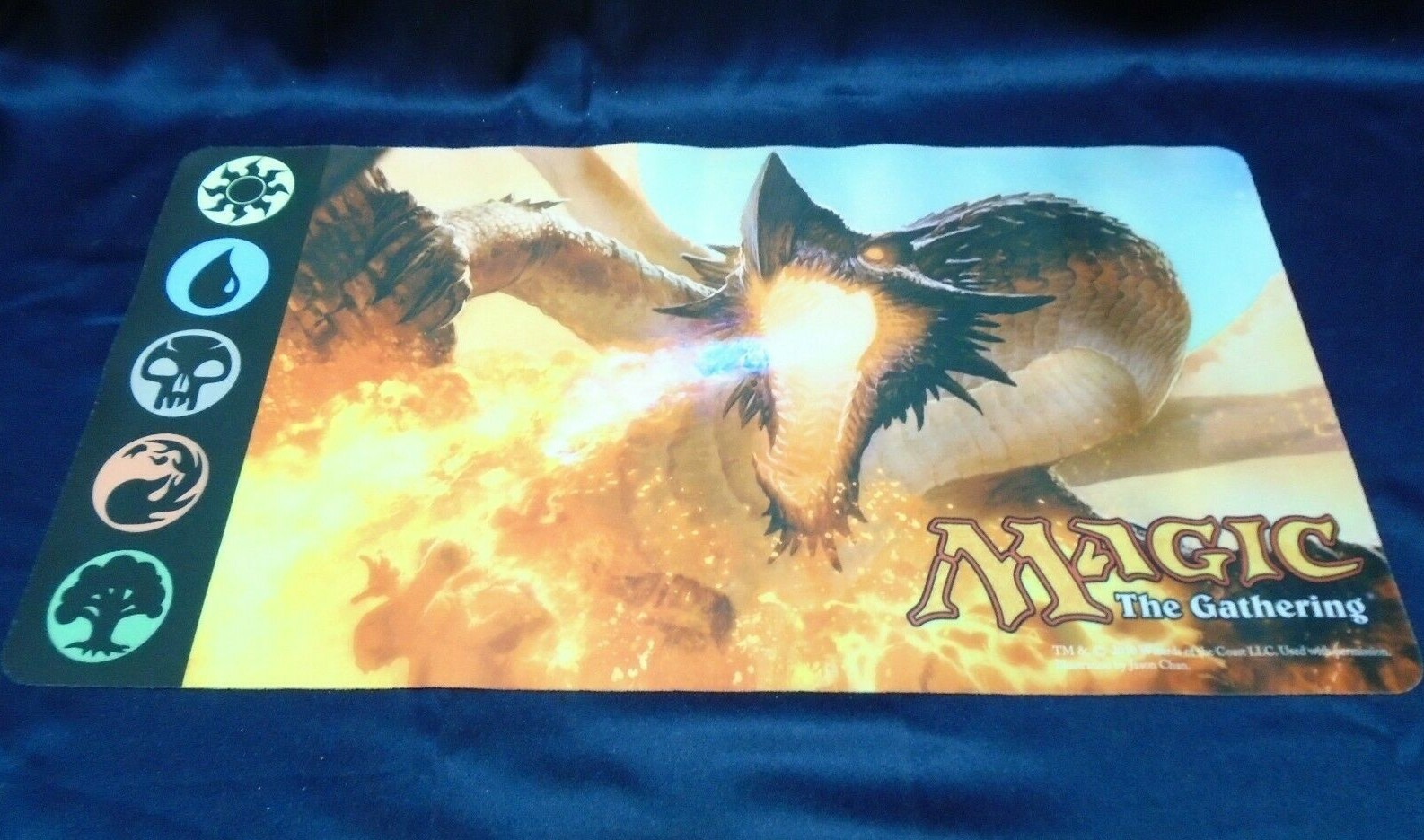 MTG Magic 2011 Ancient Hellkite Playmat eBay