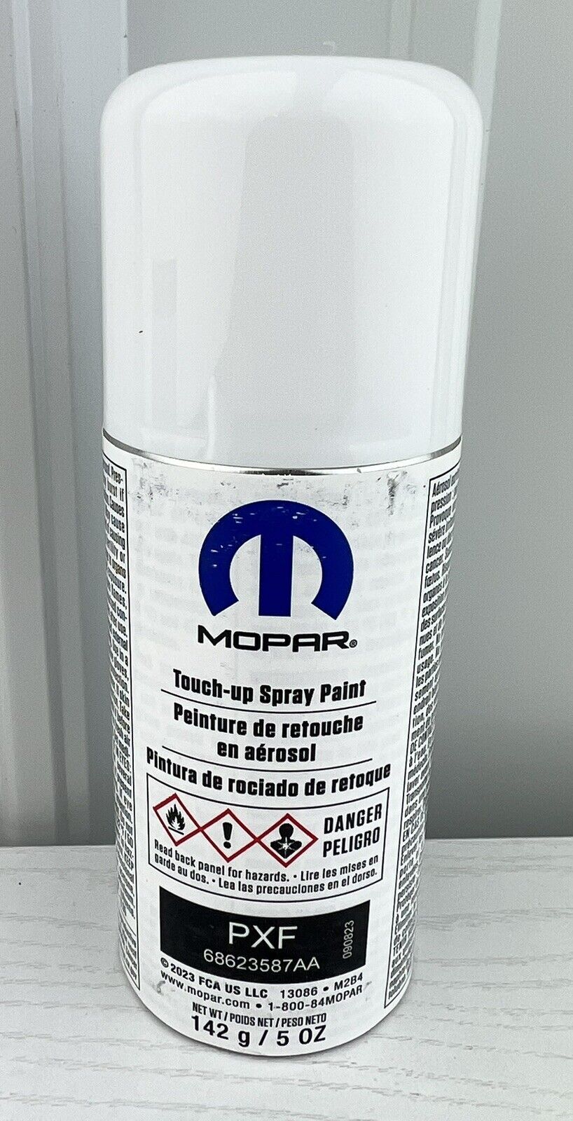 8723 Chrysler Dodge Ram PXF Matte Black Jet Black Touchup Spray Paint