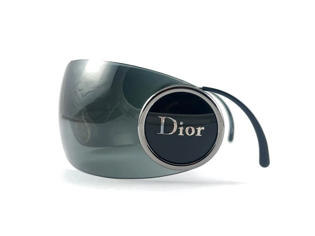 VINTAGE CHRISTIAN DIOR SPORT 3 MASK SHIELD SUNGLASSES 2000 S MADE IN ITALY Y2K