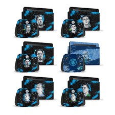 MAN CITY FC GRAFFITI BY MURWALLS VINYL SKIN DECAL FOR NINTENDO SWITCH BUNDLE