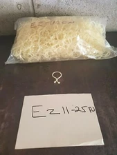 NYLON CABLE TIES  MEDIUM GAUGE E Z TWIST LOCKS 1 1/8"" LOCK SIZE 1000PK EZ1125N