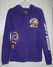 Trademark Brooklyn Cloth Adult Long Sleeved Hoodie Sweatshirt Purple Size Medium