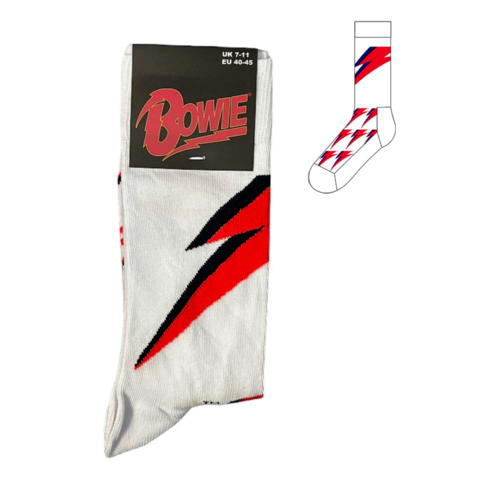 David Bowie Lighting Socks