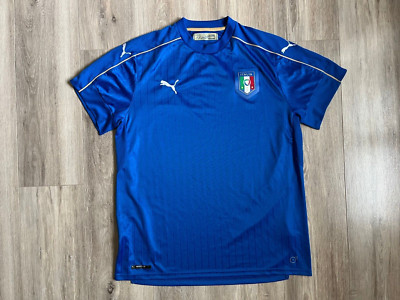 Italy Home football shirt 2016/2017 Jersey Puma Soccer Camiseta size XL