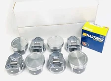 SILVOLITE DISH Pistons/8+MOLY Rings for 2004-07 GM Chevy 5.3L LS w/FLOAT PIN STD