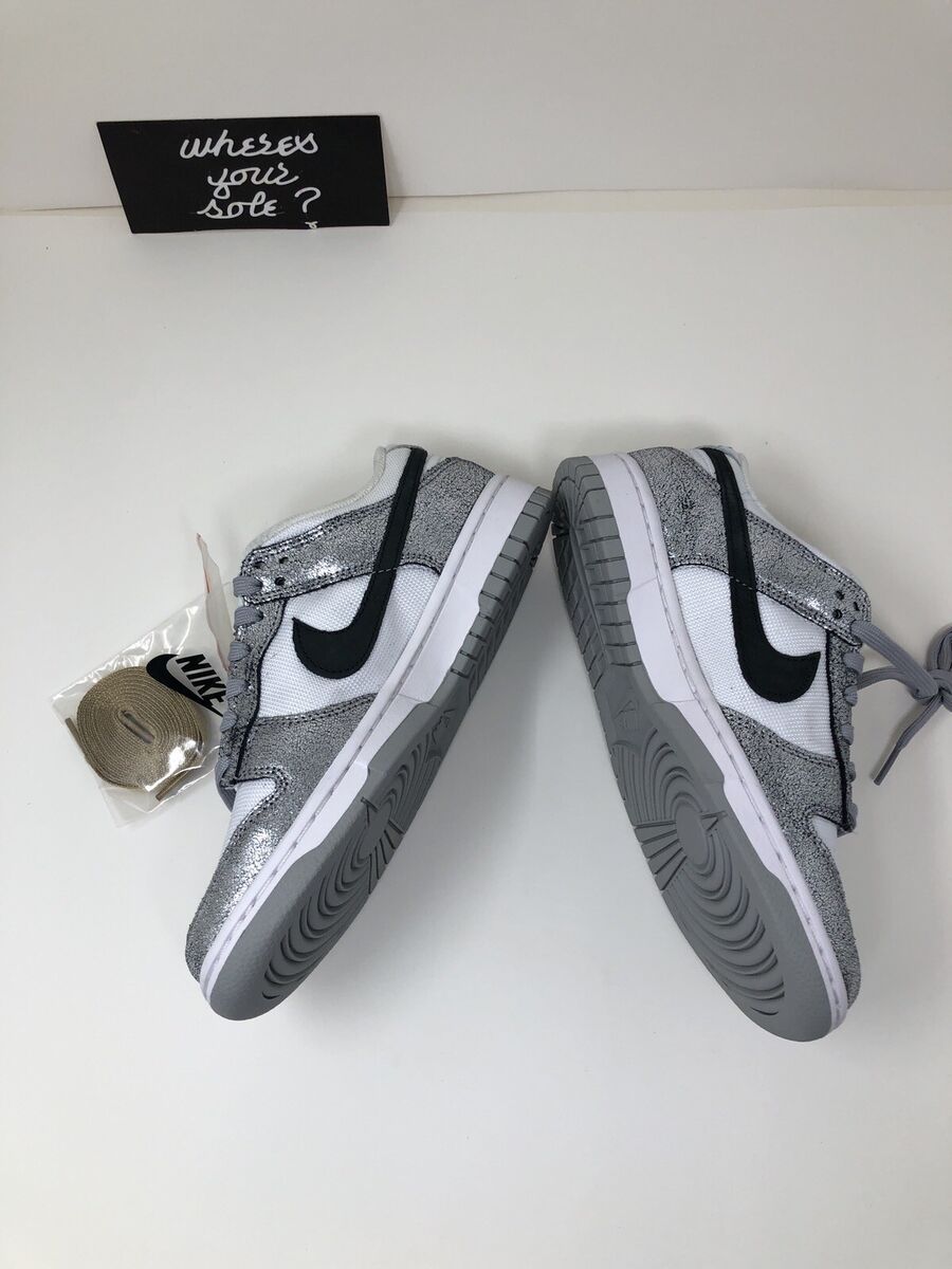 Nike Dunk Low Golden Gals Metallic Silver women size 8 men Nike Dunk Low Golden Gals Metallic Silver women size 8 men