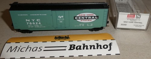 New York Central 78824 50' St Box Car Micro Trains Line 32250 1:160 OVP ø63 å | Zustand: Gebraucht