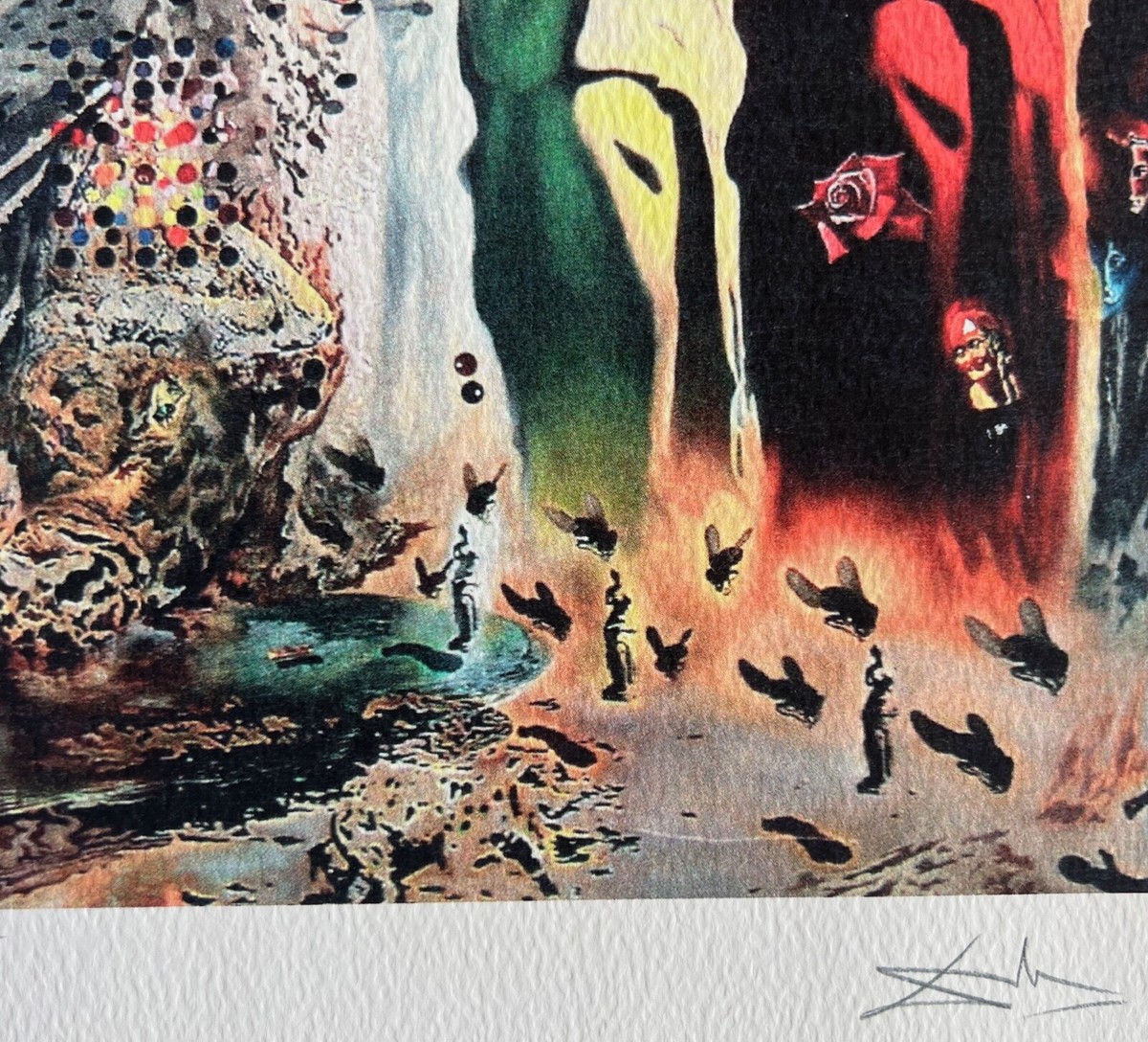 Salvador Dali HALLUCINOGENIC TOREADOR Signed Limited Edition