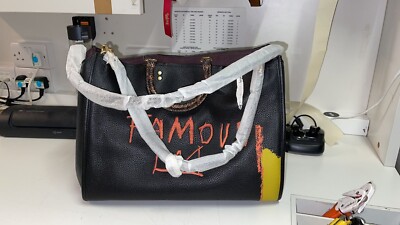 Coach X Jean-Michel Basquiat Rogue 39 With Snakeskin Detail