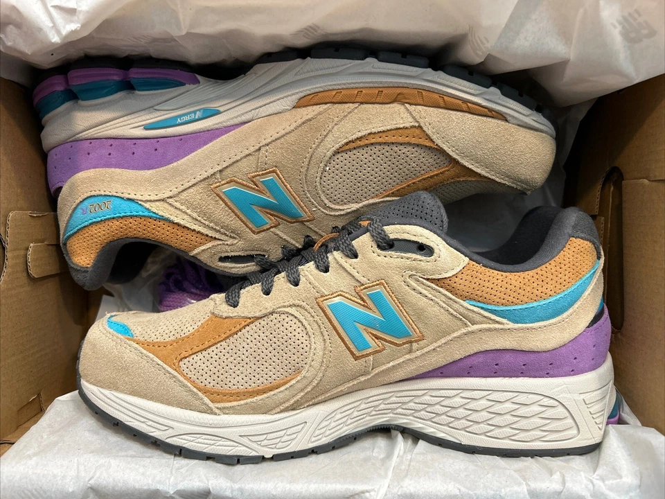 J Crew x New Balance 2002R "Incense" - US Men's Size 9, 9.5, 10, 10.5, 11.5 - Image 2 of 4