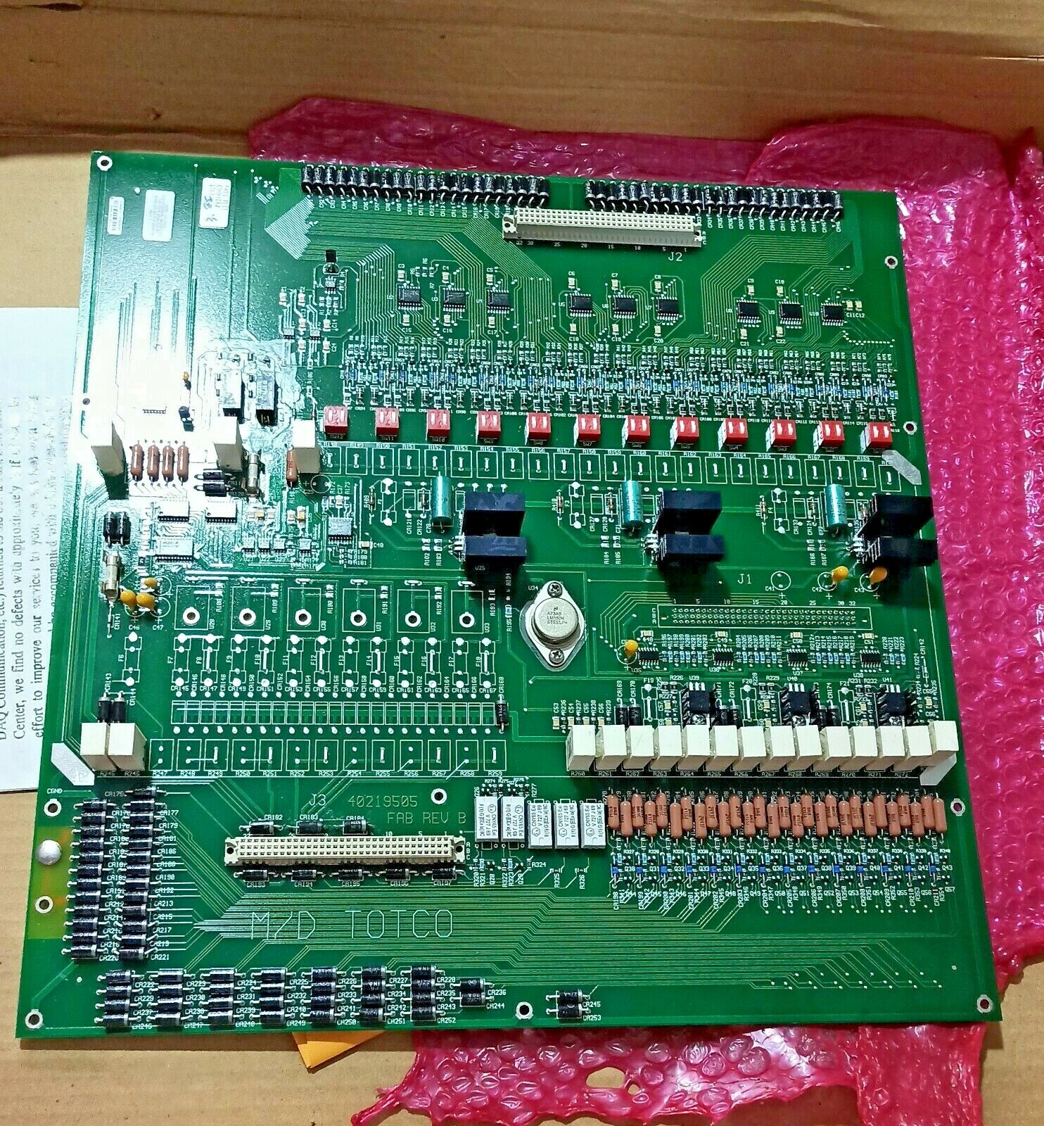 PCBA Board - Assy. DAQ Field Term 40219509 FAB REV B MD TOTCO 