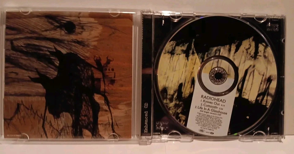 Radiohead Knives Out CD Maxi Single 2001 Thom Yorke, Cuttooth ENHANCED! RARE OOP - Image 3 of 4