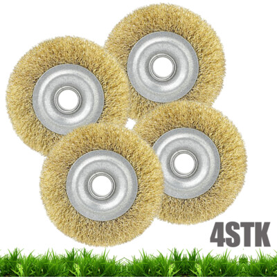 4er Ersatz Fugenbürste Unkrautfugenbürste für GLORIA Multibrush Unkrautbürste