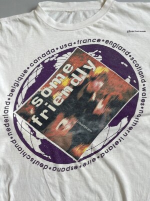 Vintage 90s Single Stitch The Charlatans Some Friendly Tour