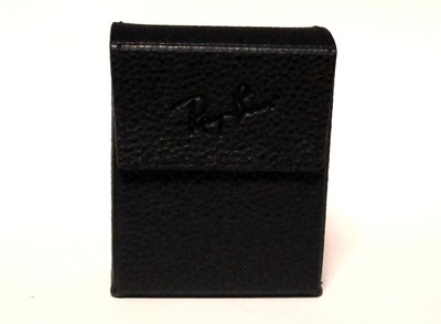 RAY BAN CUSTODIA CASE FODERO ASTUCCIO PIEGHEVOLE BAG BLACK FOLDING NERO  POCKET | eBay