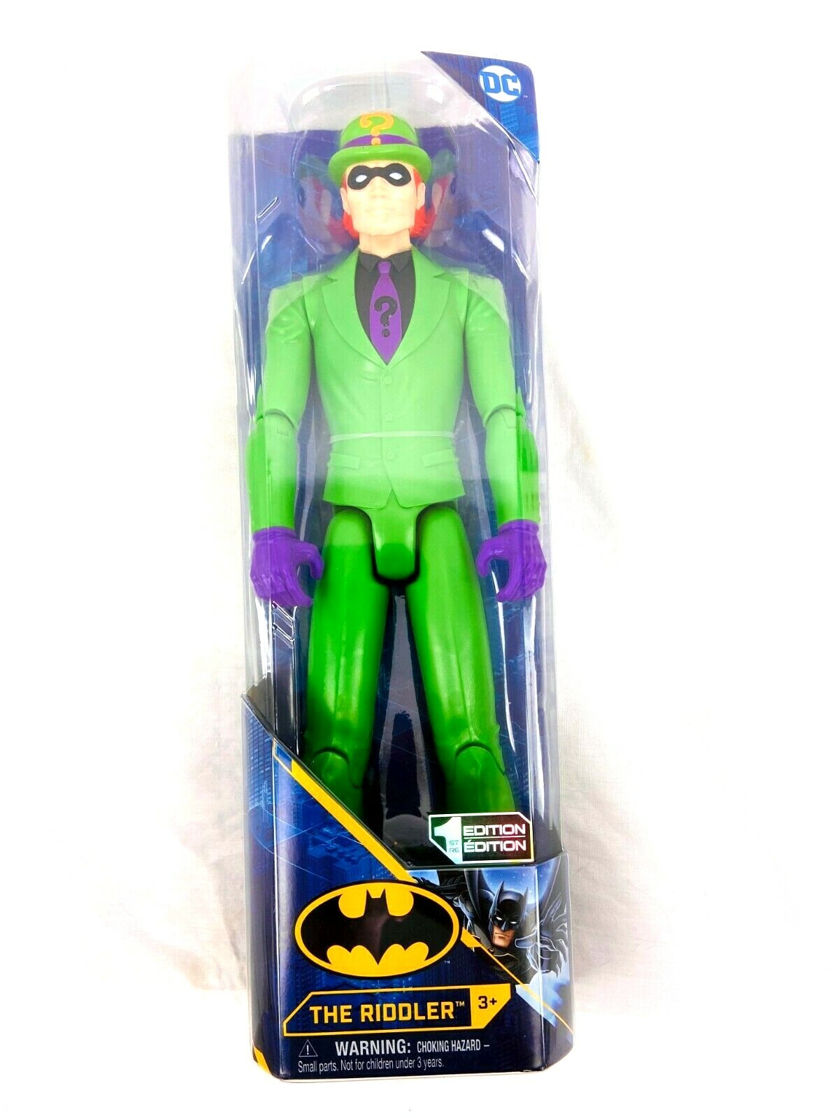 * New * DC COMICS Spin Master 2021 THE RIDDLER 12" Figure 1st Edition 