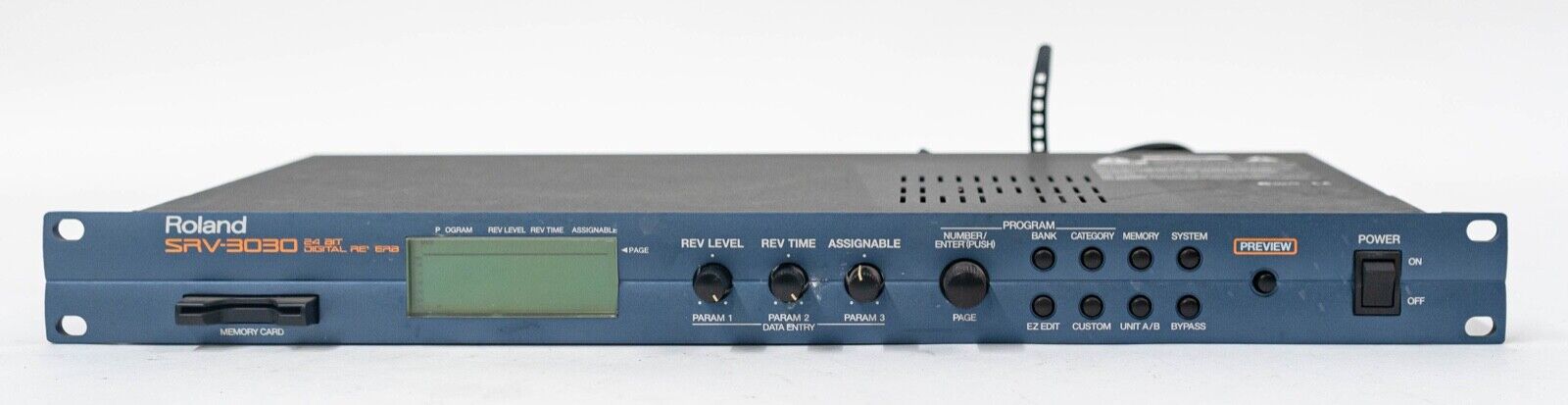 Roland SRV-3030 24-Bit Digital Reverb Effects Processor Rackmount