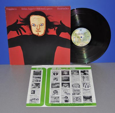 Brian Auger's Auger Oblivion Express Happiness Heartaches '77 WB 1st M- Vinyl LP