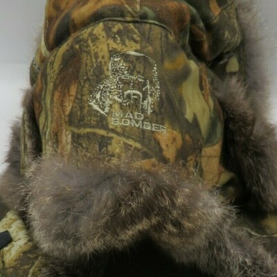 MAD BOMBER 100% Rabbits Fur Cap Size Large Mad Bomber Men main image 4