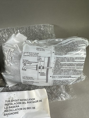 Delta Faucet Shower Valve Body 48603 Tub Spout Shower Head Instructions New - Picture 11 of 24