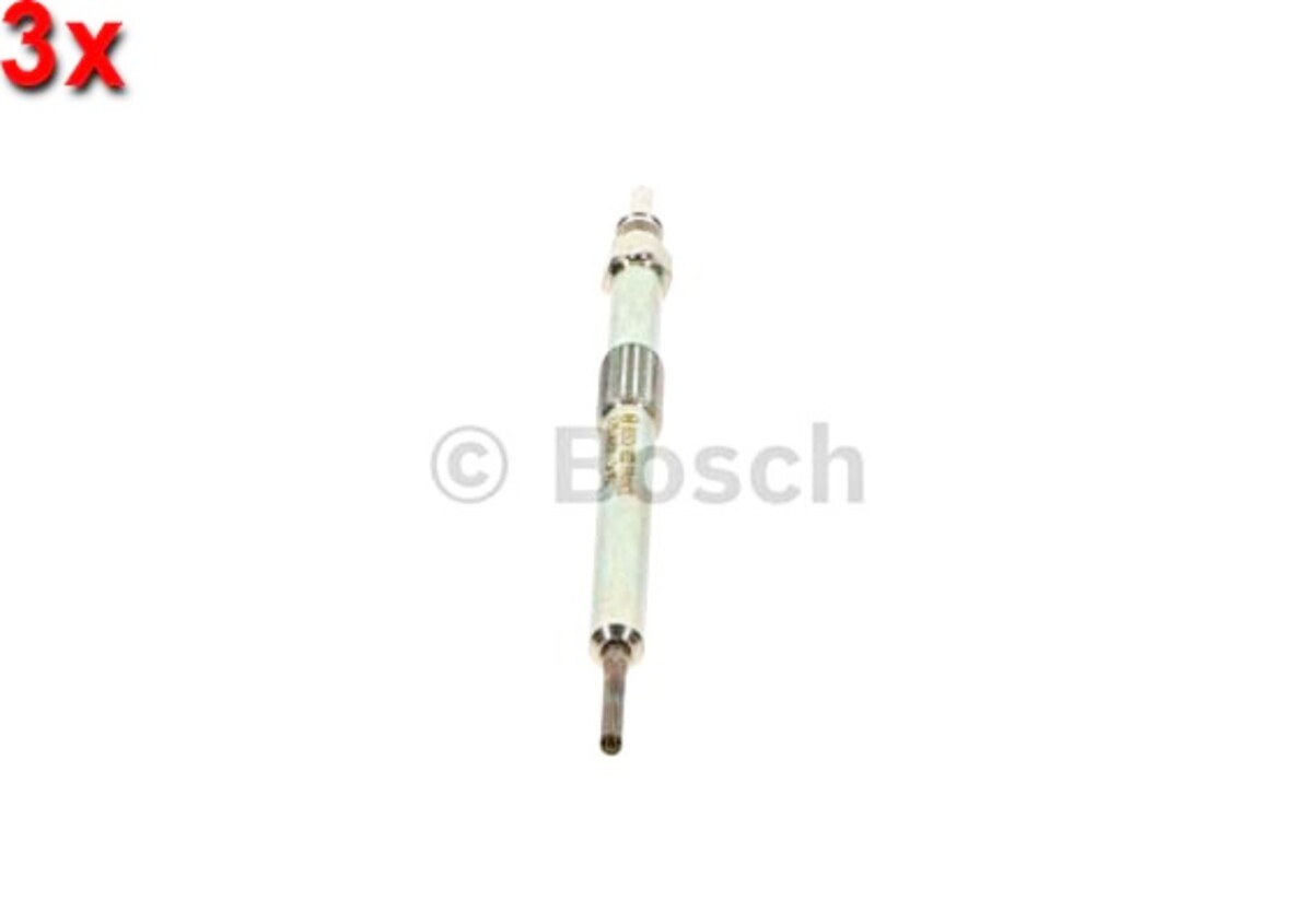 BOSCH 3x Glow Plug For FIAT MERCEDES NISSAN Np300 OPEL RENAULT 05-19 0250403021