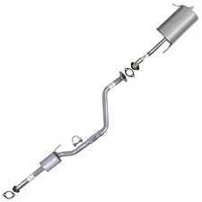 Stainless Steel Resonator Muffler Exhaust System Kit fits 2011-2016 Elantra 1.8L