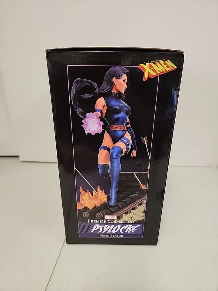Estátua de resina Diamond Select Toys X-Men Psylocke 0858/3000 nova - Imagem 4 de 4