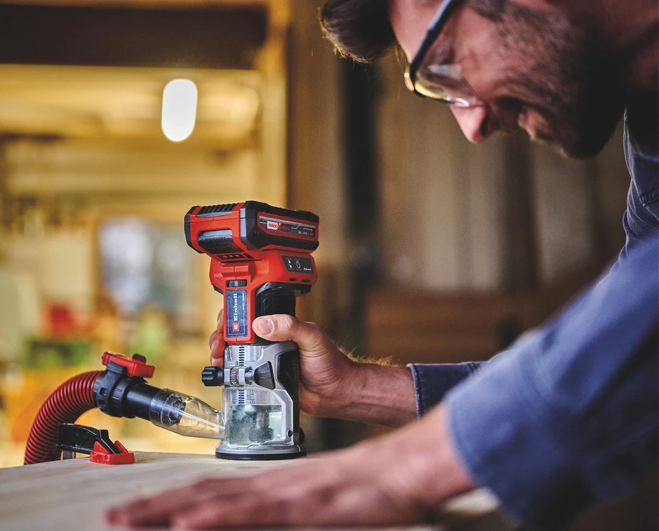 Einhell Professional 18V Brushless Palm Router Trimmer PXC TP-ET 18 Li - Body - Image 4 of 4