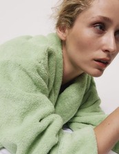 Marks & Spencer Womens Green Cotton Dressing gown - M&S