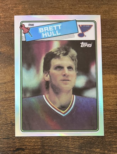 Brett Hull #6 1998 O-Pee-Chee Chrome Blast From the Past card