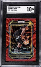 2023 Panini Prizm Wnba #10 Robyn Parks Ruby Wave Prizm SGC 10