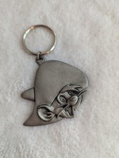 Vintage Rawcliffe Speedy Gonzales Pewter Keychain Made In USA 1995 K1488