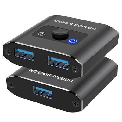 Usb Switch Usb 3.0 Switch Selector Bidirectional Usb Switch 1 In 2 Out/ 2 In 1 O