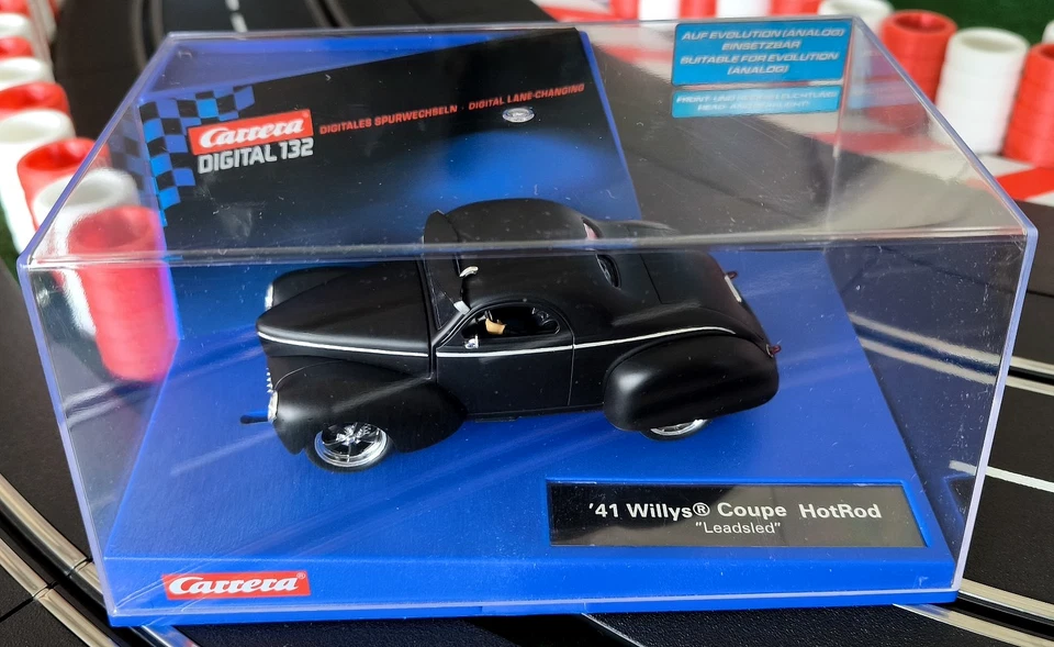 Carrera Digital 132 30423 ´41 Willys Coupe Hot Rod Leadsled NEU in OVP - Bild 1 von 4