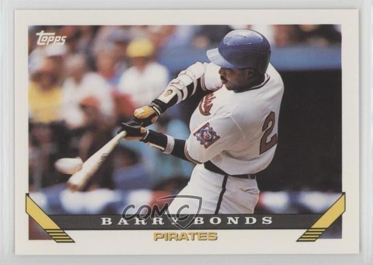 1993 Topps Barry Bonds #2 1kf7