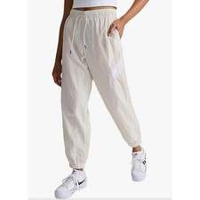 NWT Nike Women's Sportswear Essential Mid-Rise Oversized Woven Joggers Size XS