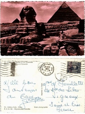 CPA ÄGYPTEN Le CAIRE Le Sphinx et les Pyramides (421666)