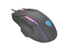 Genesis Xenon 220 RGB Gaming Mouse with Programmable Buttons 6400 DPI Black 1.8m