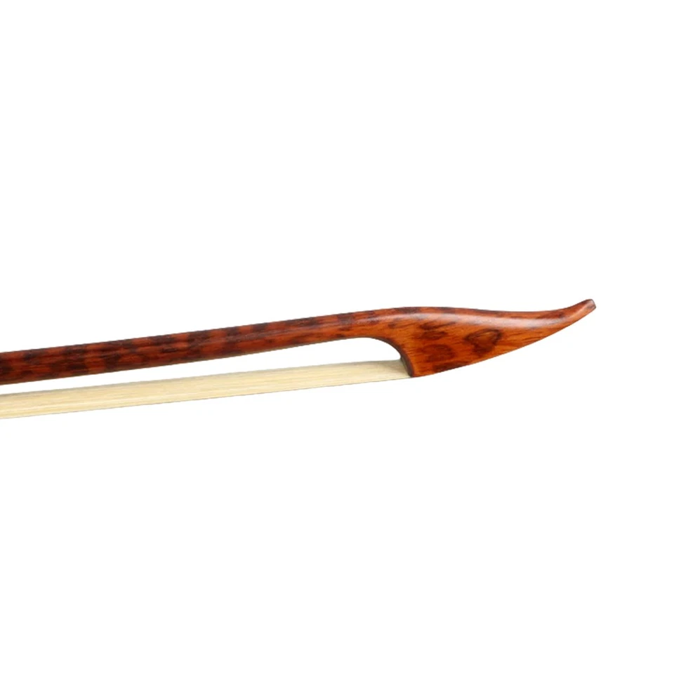 Violin Bow 4/4 Snakewood Baroque Style lightweight bow Natural Horse Hair - Image 4 of 4