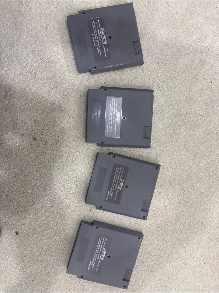 Lote De 3 Juegos NES Nintendo Tenis, Béisbol, Golf Caja Negra No Probados  Foto 2 de 4