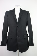 VERSACE VERSUS Blazer Homme Noir Taille 50 Coton Polyester Manches 4 Boutons